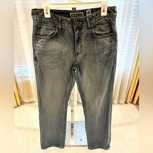 INC. International Concept Men's Straight Slim Fit Blue Jeans, Size 30x30